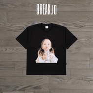 T-shirt Oversize Acme De La Vie T-Shirt Black Milk Girl Premium