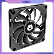 UTAKEE 8010 8cm Thin Fan Small 4-Pin PWM Intelligent Temperature Control Computer Case Cooling Fan