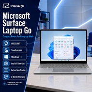 Microsoft Surface Go Laptop - Intel I5-1035G1 10th Gen 12.5" Touch Screen 2 in 1 Laptop Komputer Rib