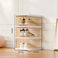 AONEZ Rak Sepatu Tertutup Anti Debu Shoe Storage Boxes Minimalis 3-9 Susun