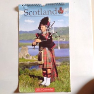 Kalender Gantung SCOTLAND 2013