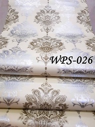 SAMHEZ WPS510 STRIPE N TWIST WALLPAPER STICKER WALPAPER DINDING