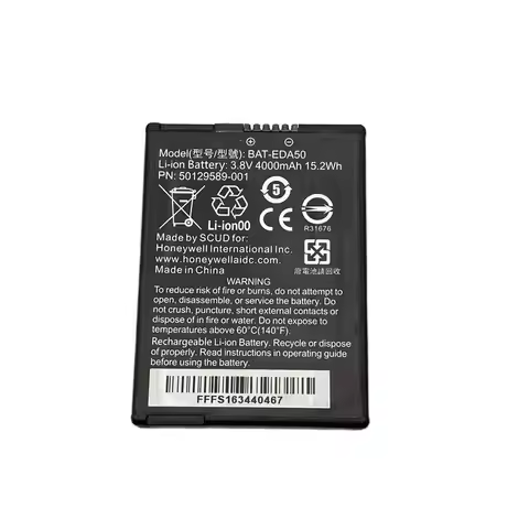 BAT-EDA50 3.8V 4000mAh BAT-EDA50K Data Collector Rechargeable Lithium Battery Pack