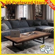 American Log Coffee Table Solid Wood Living Room Household Retro Old Wooden Small Apartment Creative