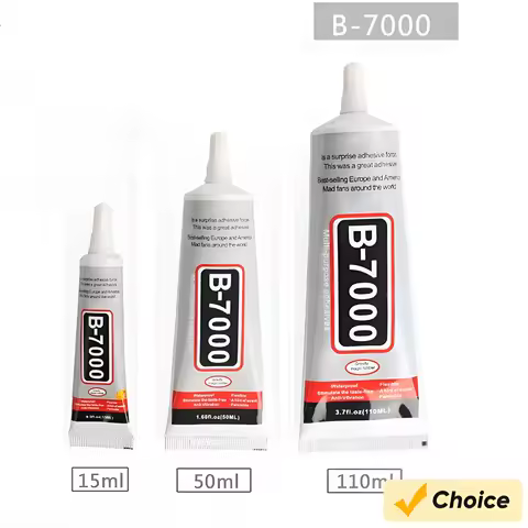 B-7000 Clear Phone Screen Repair Glue B7000 Universal Diamond DIY Adhesive with Precision Applicator