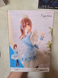 ​【日版全新未拆】五等分的新娘 中野三玖 Miku 護士服 Nurse ver. Kyunties 景品手辦模型 (日版正版)