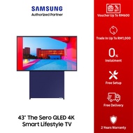 [Clearance Sales] Samsung 43 Inch Sero QLED (QA43LS05T) 4K UHD Smart Lifestyle TV QA43LS05TAKXXM