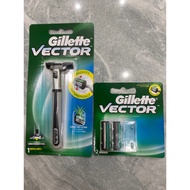 Gillette razor blades and razor handles