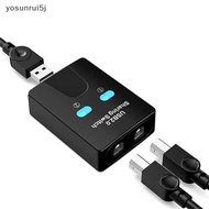 yosunrui5j] USB2.0 2 Ports Hub USB Switch Printer Sharer Two Computers Splitter U In Share Printer D