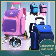 Trolley School Bag Primary School Bag Kids School Bag Beg Sekolah Roda Budak 小学生拉杆书包