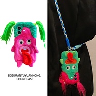 ugly phone case ugly casing Suitable for Apple 16 Phone Case iPhone15 Crossbody 14promax Magnetic 12