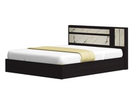 SB PLUS  เตียงนอน HAVANA 6 ฟุต // MODEL : BTS-601 ดีไซน์สวยหรู สไตล์เกาหลี เตียงหัวตรงลายหิน สินค้าขายดี แข็งแรงทนทาน ขนาด 192x208x90 Cm
