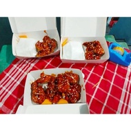 saos bbq pedas level 5 ala richeese
