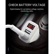 BOROFONE Dual Port Digital Display Car Charger BZ11