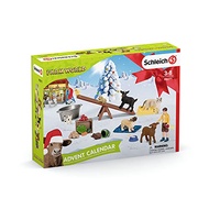 Schleich Farm World, 24-Piece Playset, Animal Toys for Girls and Boys 5-12 years old, Advent Calenda
