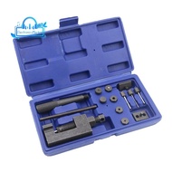 Chain Breaker Riveting Tool 6 Pins Chain Cutter Riveter Bike Chain Pin  Handle for 415/420/428/520/5