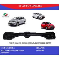 (ORIGINAL PERODUA) PERODUA BEZZA AXIA 2017 AXIA 2020 FRONT BUMPER REINFORCEMENT BUMPER BESI DEPAN