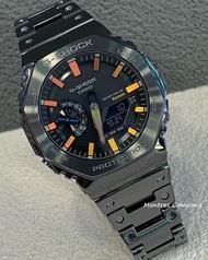 Montres Company 香港註冊公司(31年老店) 卡西歐 CASIO G-SHOCK 不鏽鋼 不鏽鋼錶帶 GMB2100 GMB2100BPC GM-B2100 GM-B2100BPC GM