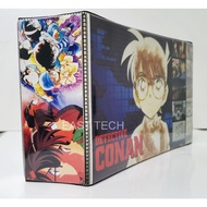 Detective Conan CD Sleeve Hard Cover SMALL PVC 2D Ring CD VCD File / CD VCD Sleeve Refill Filing Hol