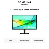 Samsung 27" ViewFinity S6 S60UD QHD Monitor / LS27D604UAEXXS