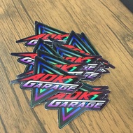 STICKER ADK GARAGE  VYNIL MATERIAL