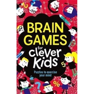 [100% Original Books] - Brain Games For Clever Kids by Gareth Moore (UK edition, paperback)