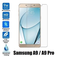 Samsung A9 Pro Tempered Glass 9H Crystal Clear Screen Protector Non Full