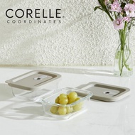 Corelle Rectangular Glass Food Storage Container 2p (400ml) BPA Free