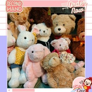 [si/2hand Bear] teddy bears, furry rabbits in many sizes from 25 to 45cm
