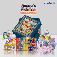 Souve - Mandira - Buku Anak - Aesop's Fable Read And Play Full Set