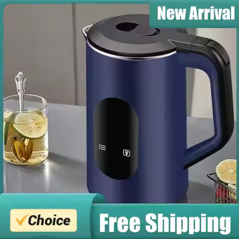 2.2L Stainless Steel Electric Digital Display Large Tea Kettle 1500W Fast Boil Multifunctional Tea P