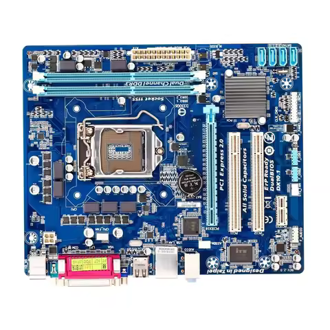 Second-hand GA-H61M-S2PH motherboard, LGA1155, DDR3, Micro ATX desktop computer, for office and gami