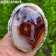 Agate Ring Sulaimannatural (Natural Original)