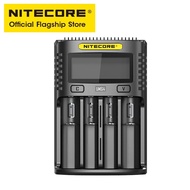 NITECORE UMS4 Four Slots Intelligent Battery Charger USB 4A QC Fast Charging Superb Charger For 1865
