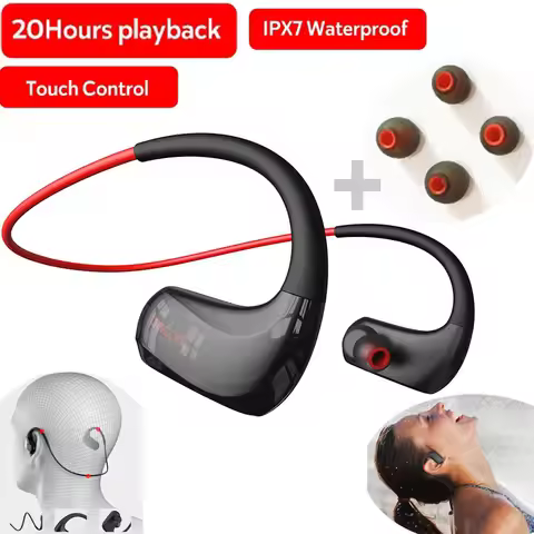 Dacom G93 Sports Wireless Bluetooth Headphones IPX7 Waterproof Bass Stereo Earphone 20H Playing Time