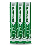 Kawasaki Badminton Shuttlecock Goose Feather / Bulu Angsa P65 & 400 ( 12 pcs Durable Shuttle / Tahan