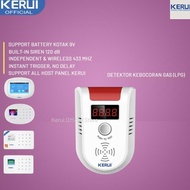 Original Kerui Wireless Lpg Gas Leakage Detector Home Alarm