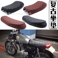 Kusyen Tempat Duduk Retro Ubahsuai Motosikal Zhujiang Happiness 125cafe Beg Tempat Duduk Caterpillar