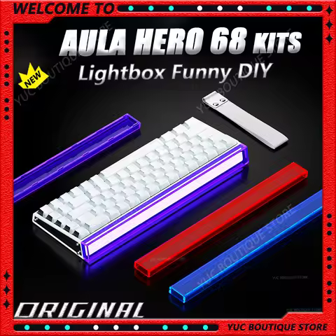 New AULA HERO 68HE/ULTRA Kits sticker Magnetic Switch Gaming Keyboard&Kits E-sport Custom Mechanical