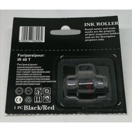IR 40T PRINTING INK ROLLER BLACK AND RED