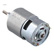 755 DC Motor for Weed Trimmer 21V Grass Cutter Motor with Long Shaft for Efficient Weed Cutting and 