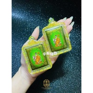 泰國佛牌 套裝款 西瓦利騎鹿與拉胡護身牌 One Set of Sivali Mounted Deer With Rahu Thailand Amulet