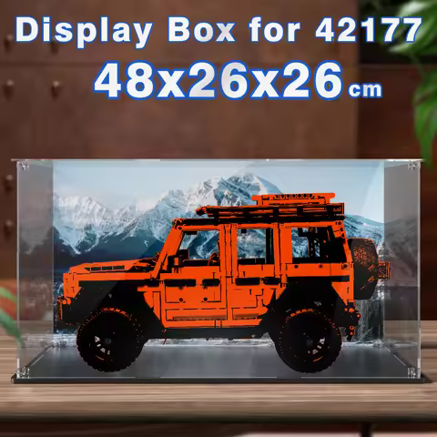 Acrylic display box for lego 42177 display case for Benz G 500 building block dustproof clear model 