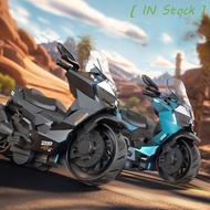 [ IN STOCK ] Alloy Motorcycle Model, Vehicle Toy Inertia Simulation Motorcycle Toy, Ornament Toy Min