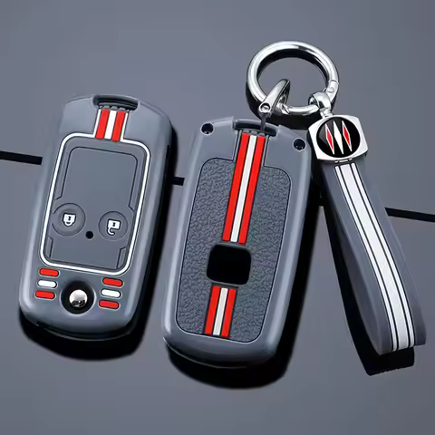 2/3Button Car Foldable Key Case Cover Protect Shell Fob for Honda Civic IX Pilot Accord 8 CRV Jazz H