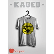 VESPA TO WORK T-SHIRT VESPA T-SHIRT BIKE TO WORK T-SHIRT VESPA COMMUNITY T-SHIRT WHITE