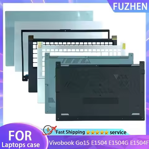 New For Vivobook Go15 E1504 E1504G E1504F Laptop LCD Rear Cover/Front Frame/Palm Pad/Bottom Cover/To