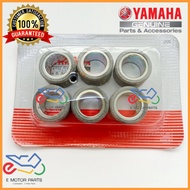 EGOLC FRONT WEIGHT / PULLEY ROLLER ( 1SET 6 PCS ) [ 100% ORIGINAL YAMAHA / HLY ] - 44D-WE763-00