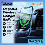 MCDODO CH-2130 15W Magnetic Wireless Charger Radiator For iP Mag Safe 360 Degree Rotating One Handed