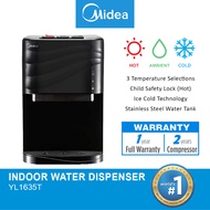 MIDEA WATER DISPENSER TABLE TOP - BLACK - YL1631T (1 YEAR WARRANTY)